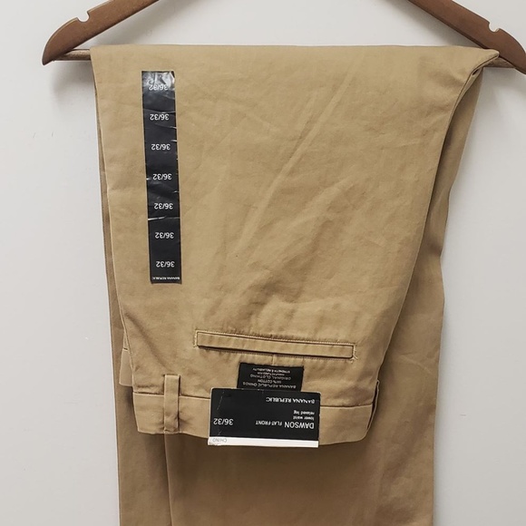 Banana Republic Other - NWT Banana Republic Flat Front Relaxed Leg Chinos
